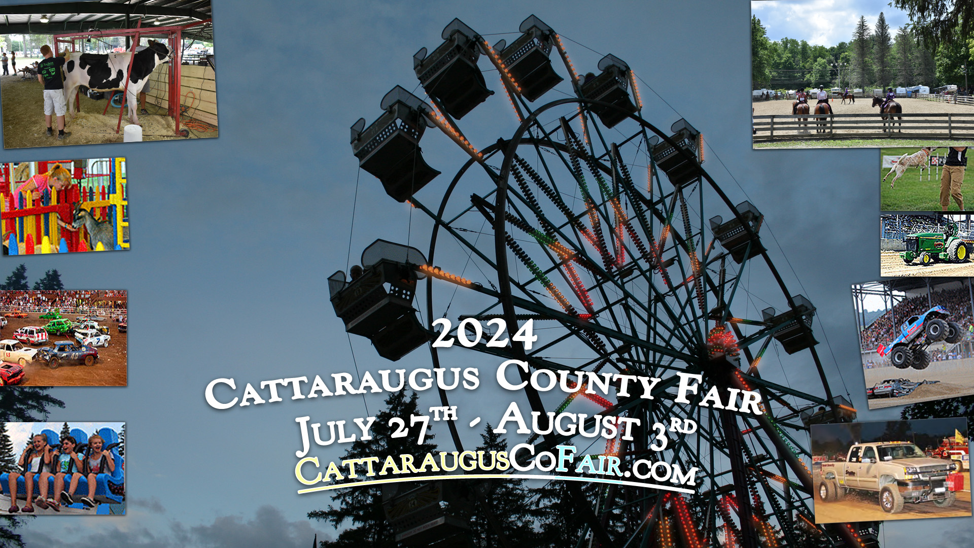 2024 Cattaraugus County Fair announcement