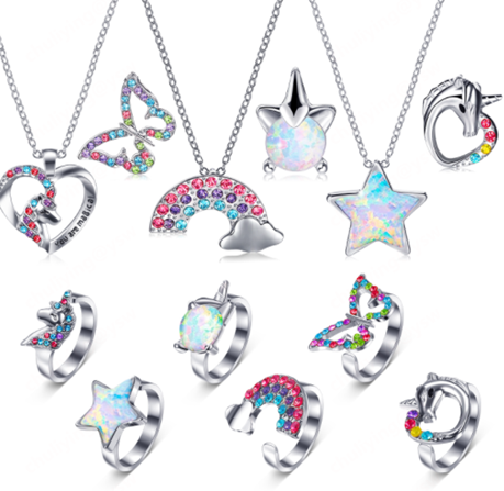 Recalled Yaomiao Unicorn Children’s Jewelry Set