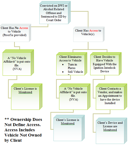 Ignition Interlock Process Chart