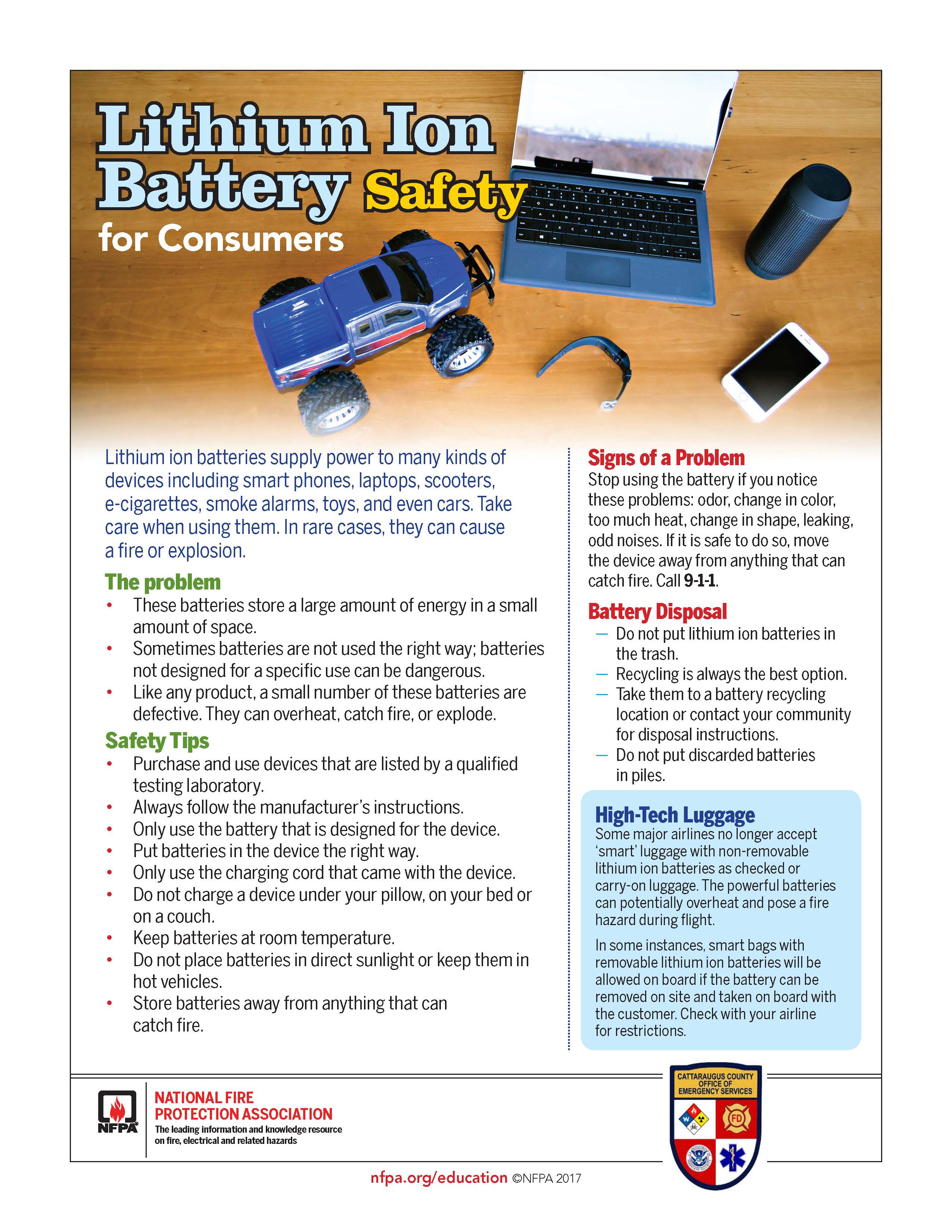 LithiumIonBatterySafetyPoster