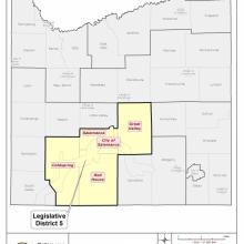 Legislative District 5 Map