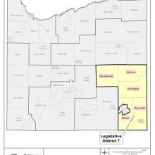 Legislative District 7 Map