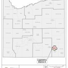 Legislative District 8 Map